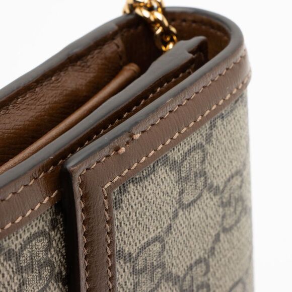 Gucci GG Supreme Jackie 1961 Chain Wallet - Picture 14 of 15